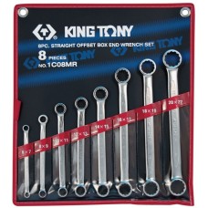 KING TONY 1C08MR Набор накидных ключей 8 штук