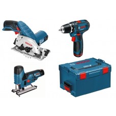 BOSCH (615990G07) Набор аккумуляторного инструмента 3 в 1