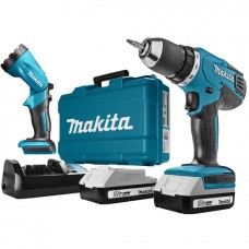 Дрель-шуруповерт Makita DF457DWLE